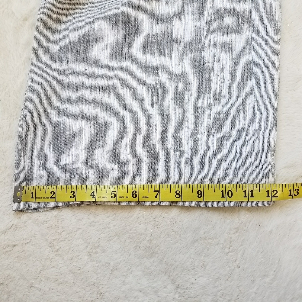 Eileen Fisher Linen Cropped Pants - Picture 6 of 9